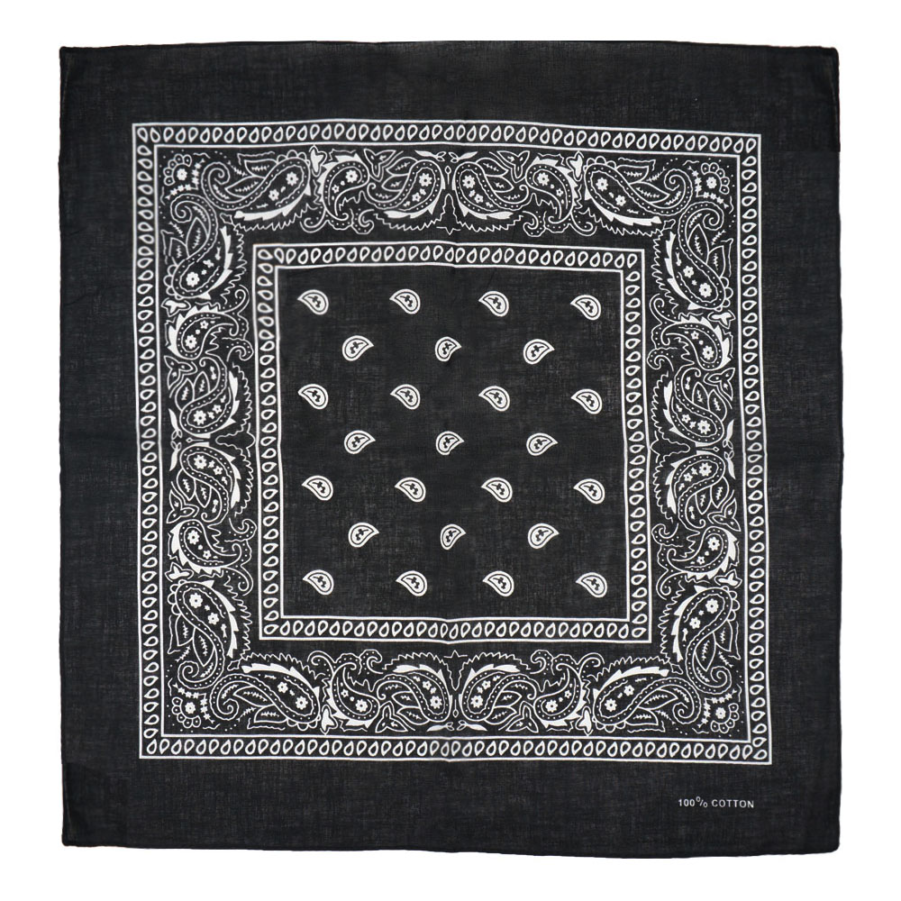 Headband Summer Knit - 100% Katun Paisley Bandana Bohemian HipHop
