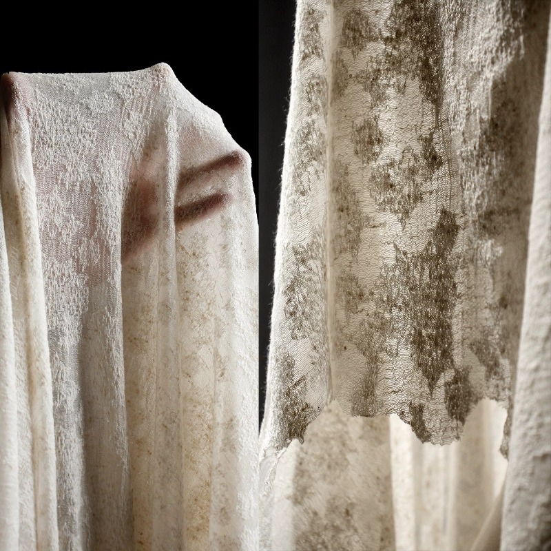 Kain Rajut Katun Linen Berteks - Linen Dress Wrap ulasan dan harga