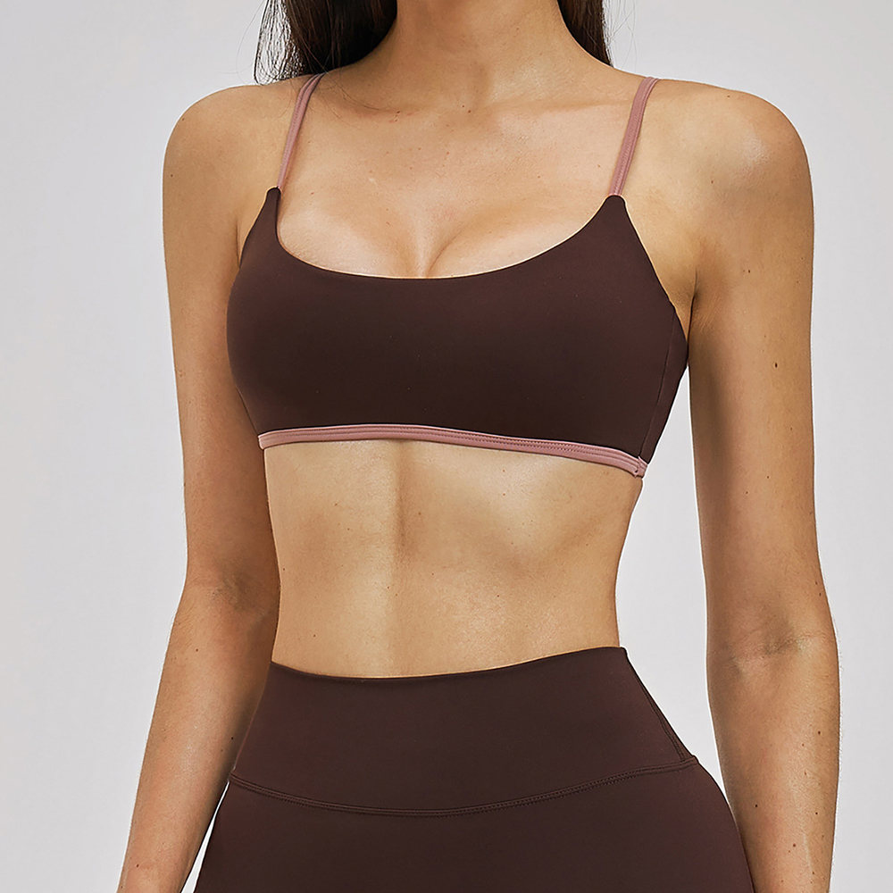 Bra Olahraga Wanita Seksi Push - Bralette Triangle Set ulasan dan harga