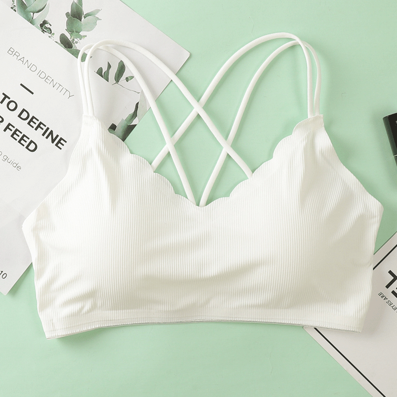 Bra Push Up tanpa tali untuk w - Bralette Triangle Set ulasan dan harga