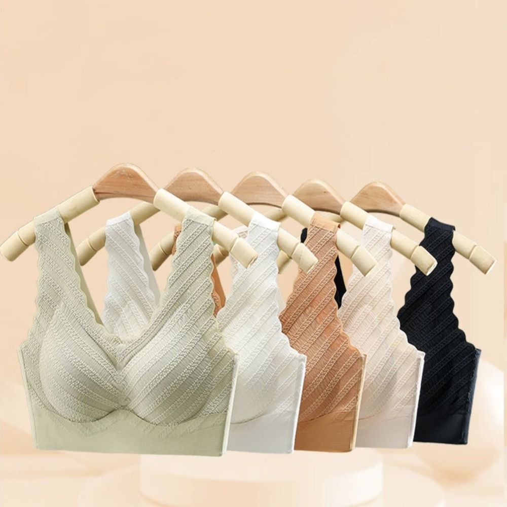 Bralette Tanpa Kawat Model V D - Bralette Triangle Set ulasan dan harga