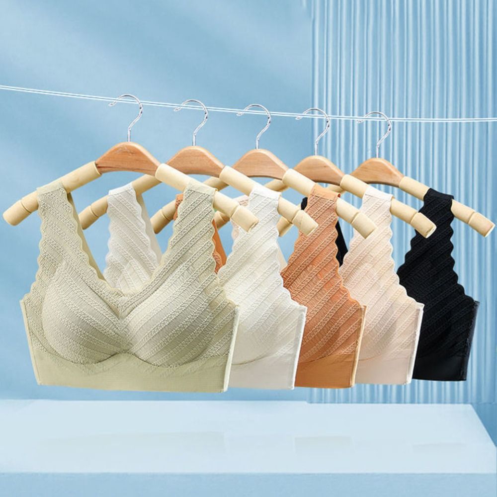 Bralette Tanpa Kawat Model V D - Bralette Triangle Set ulasan dan harga