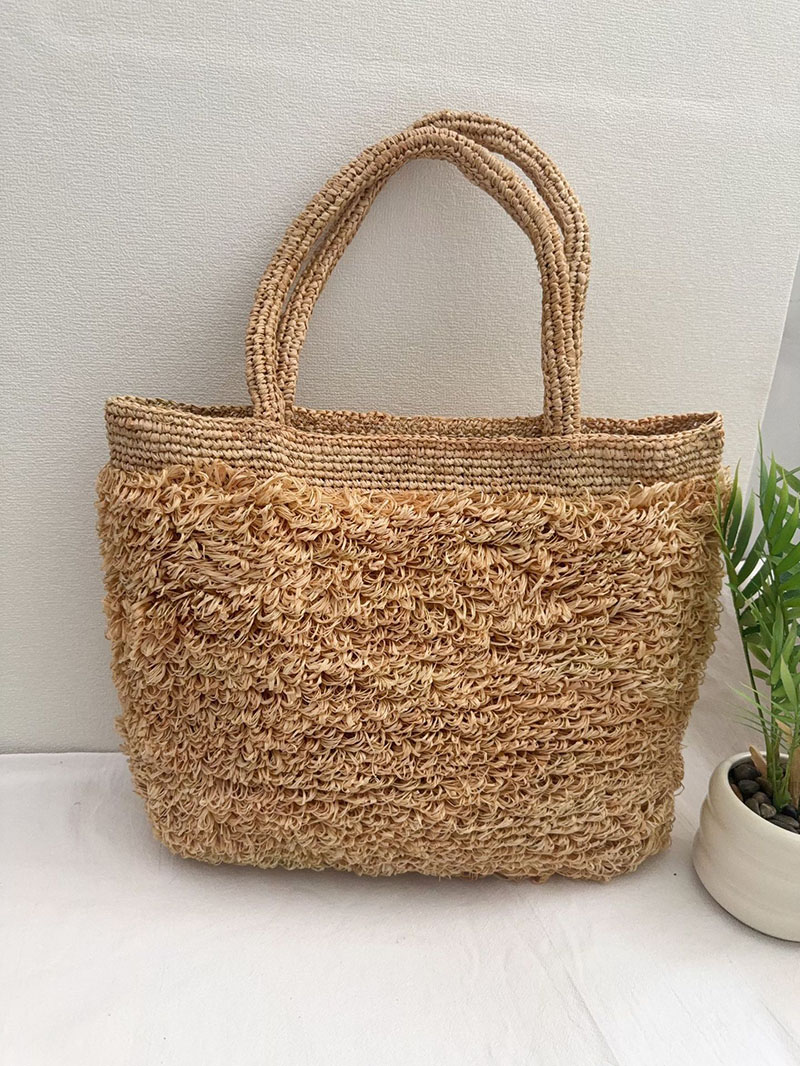 Tas Jerami Rafia Mewah Tas Bah - Crochet Bag Raffia ulasan dan harga