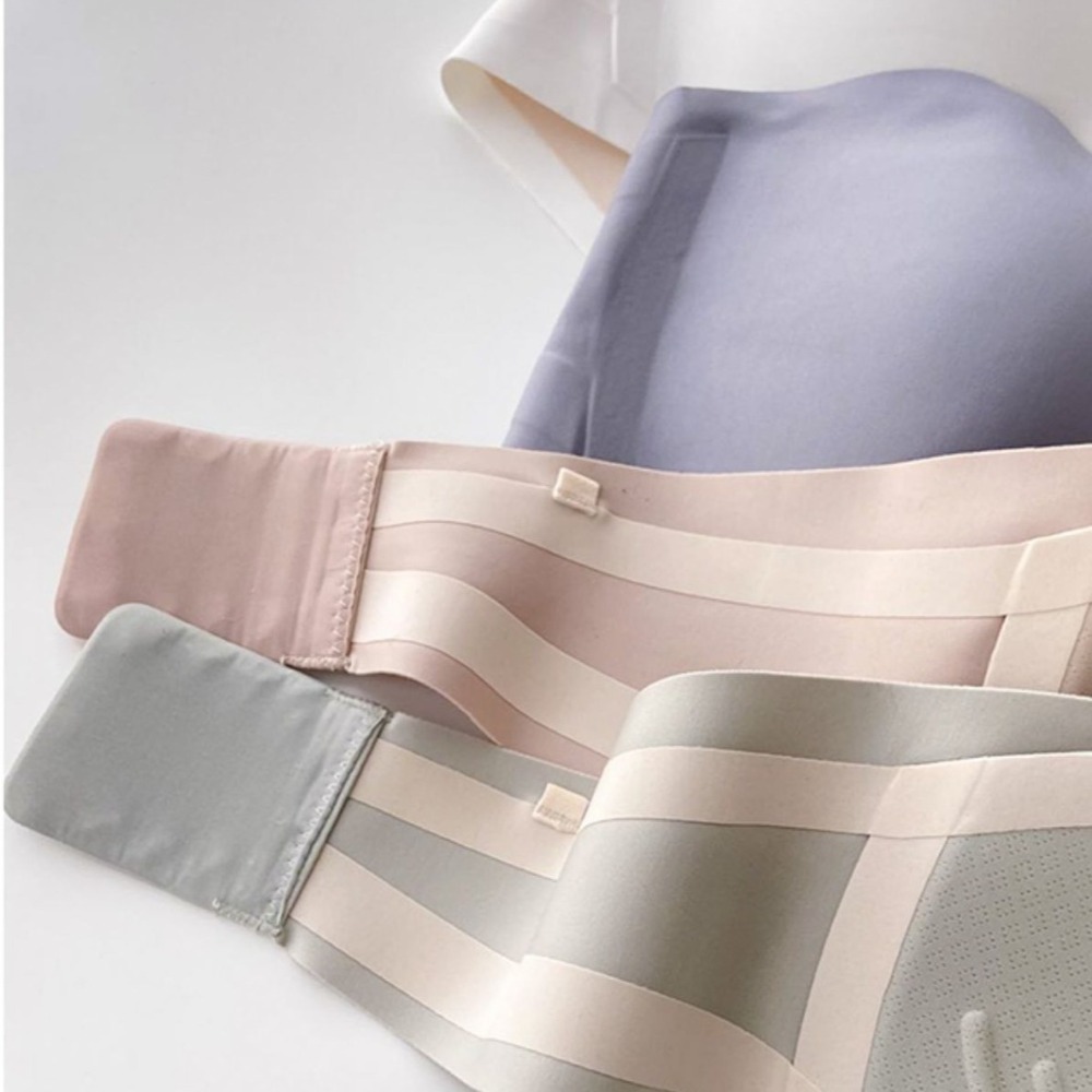Bra Terbungkus Tanpa Tali Warn - Bralette Triangle Set ulasan dan harga