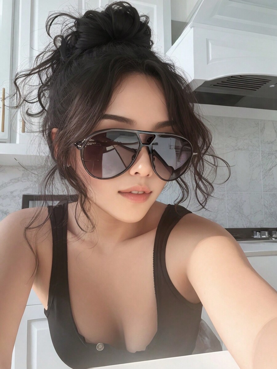 1 buah Kacamata Fashion Bingka - Sunglasses Cat Eye ulasan dan harga