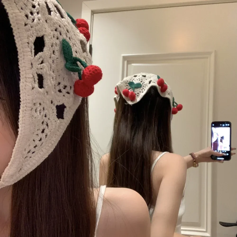 Ikat Kepala Segitiga Gaya Past - Headband Summer Knit ulasan dan harga